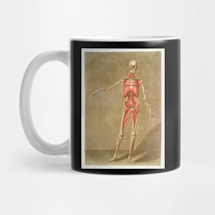 Skeleton Front and Back Shirt 2 Sided Mug